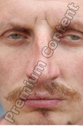 Nose Man White Slim Bearded